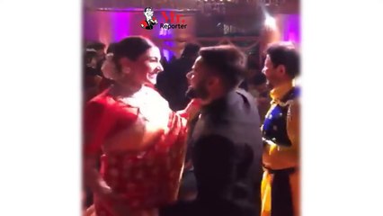 || Anushka And Virat Crazy Dancing On Their Wedding Reception ||
