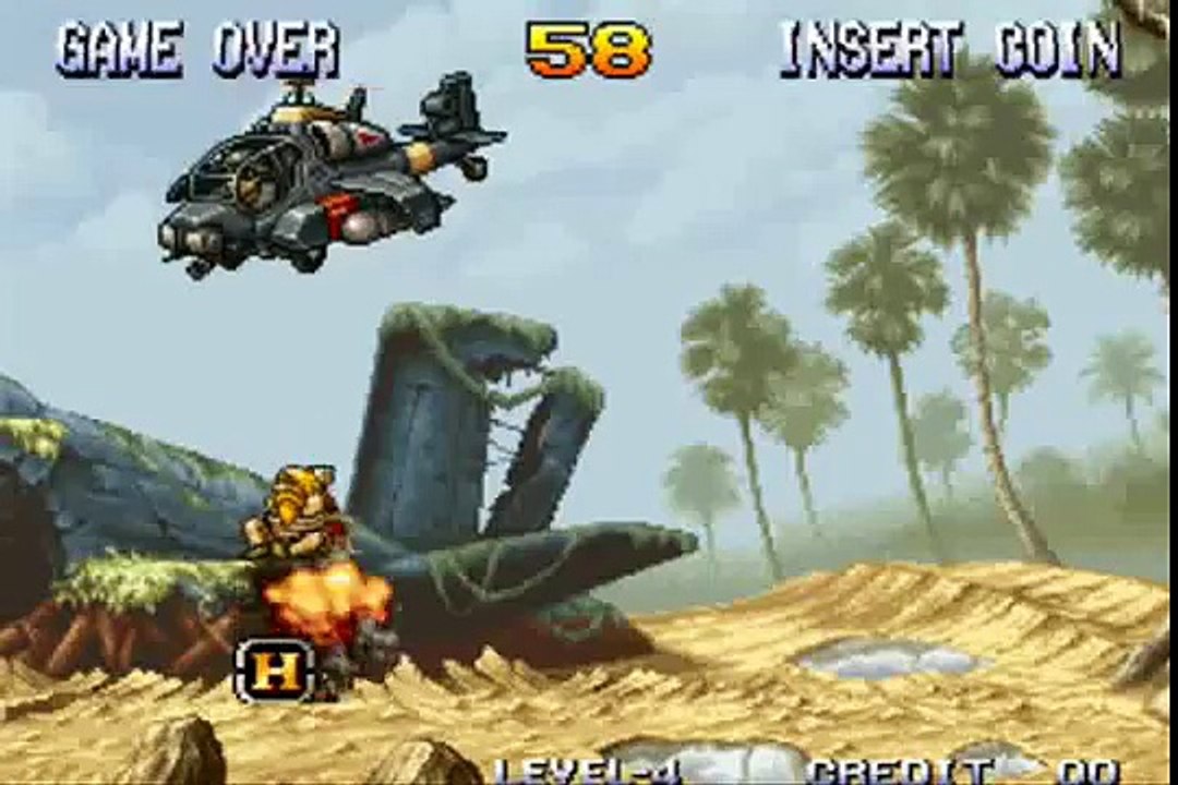 Metal Slug Game Over Screens 1-7