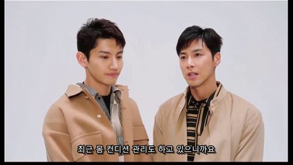WOWOW171225 동방신기 코멘트 (라이브 전에 늘 하는 것은? ) - 자막합본