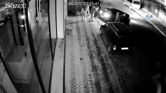 Film gibi hırsız polis kovalamacası kamerada