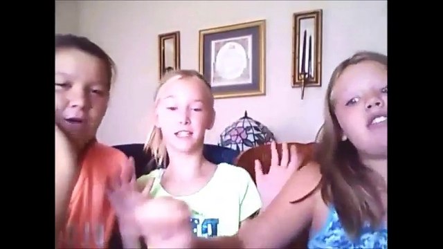 Crazy Cousin's singing We are never ever ever getting back together .