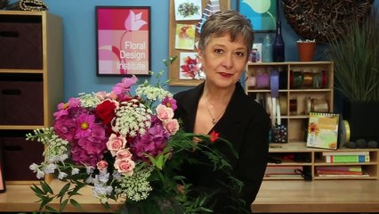 Summer Garden Bridal Bouquet with Chicken Wire-mKsdhTMiP7I