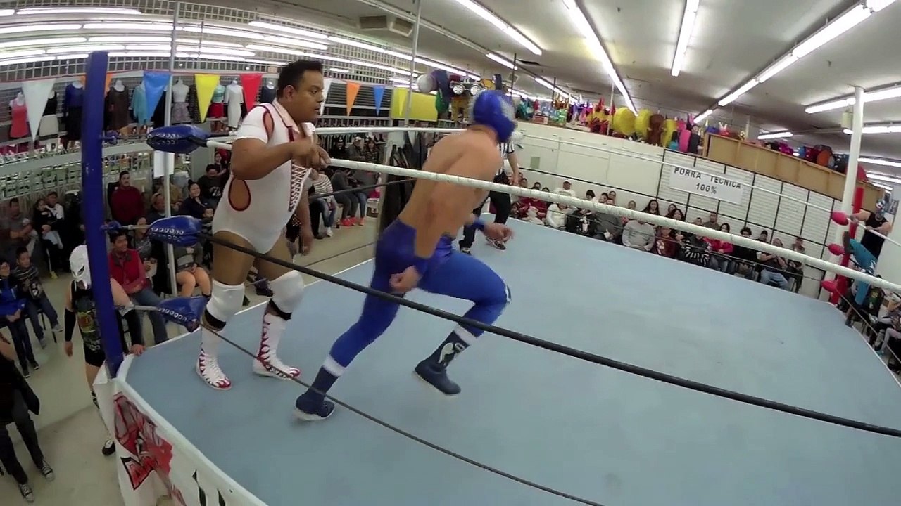 Orkidia Negra & Astro Latino vs Blue Angel Jr. & Omega