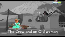 The Crow And Old Woman _ Classic Short Stories for Kids.