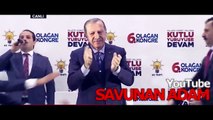 Şırnak'ta Erdoğan'a Saldırı Korkusu. Bir Anda Sahneye Atlayan Adam..