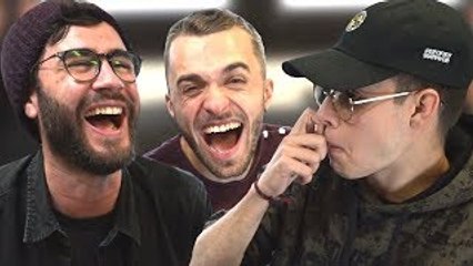 SQUEEZIE-ON A PLEURÉ DE RIRE ! (avec Cyprien & Seb)