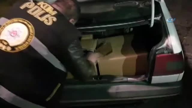 Kaçak İçki Operasyonu... 200 Şişe Kaçak İçki Ele Geçirildi