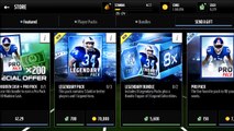 Madden Mobile 16 Legendary Bundle Elite PULLS!!