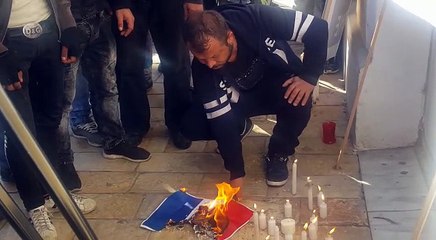 Digjet flamuri francez ne Shkoder