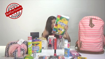 Girls Back to School Supplies Haul + Giveaway new #1 | (Closed)