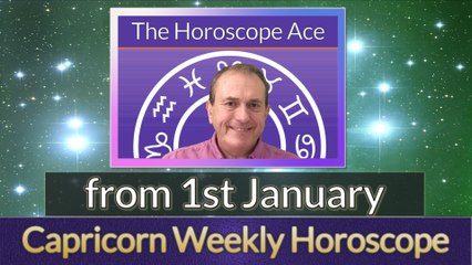 Capricorn Weekly Horoscope from 1st January - 8tht January 2018