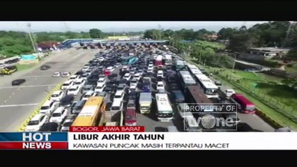 Volume Kendaraan Padati Jalur Menuju Kawasan Puncak