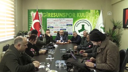 'Süper Lig'i sonuna kadar kovalayacağız' - GİRESUN