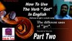 Learn How to use get in English - Use of Get in English Grammar Lesson 02