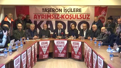 Taşeron İşçilere Sürekli İşçi Kadrosu Verilmesi - Disk Genel Başkanı Beko