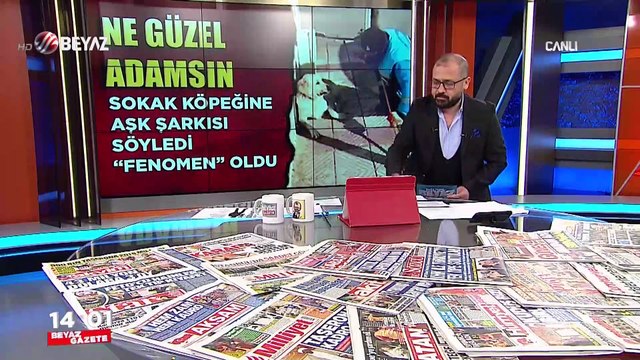 Köpeğe şarkı söyleyen işçi ''Fenomen'' oldu