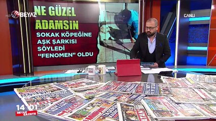 Köpeğe şarkı söyleyen işçi ''Fenomen'' oldu