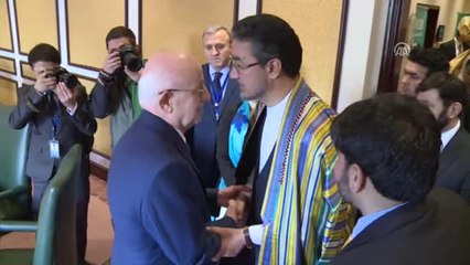 TBMM Başkanı Kahraman, Afganistan Halk Meclisi Başkanı İbrahimi ile Görüştü - İslamabad