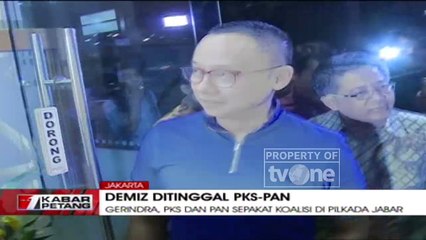 Deddy Mizwar Ditinggal PKS-PAN