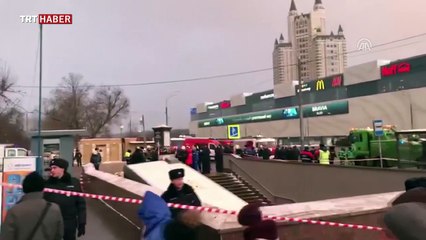 Moskova'da otobüs alt geçide girdi: 5 ölü