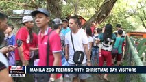 Manila Zoo teeming with Christmas Day visitors