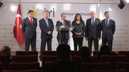 İYİ Parti Genel Sekreteri ve Parti Sözcüsü Çıray - ANKARA