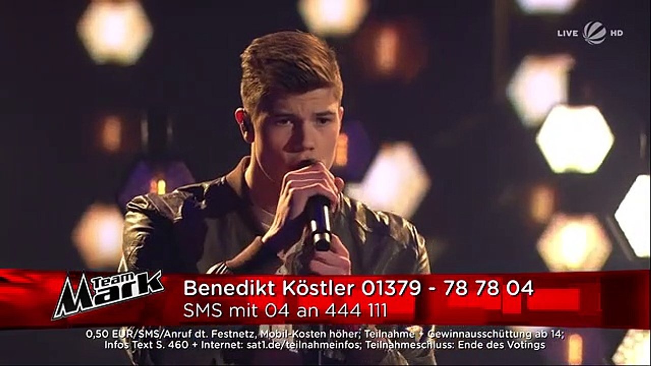 Benedikt Köstler: "Stand By Me" HalbFinale | The Voice Of Germany 2017