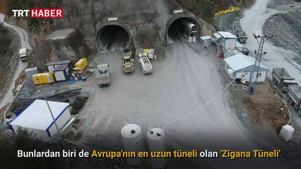 Türkiye'nin en fazla tünele sahip ili: Gümüşhane