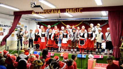 Actuaciones navideñas 2017, 2ºB
