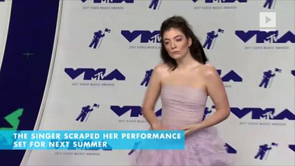 Lorde Cancels Concert in Israel Amid Protests