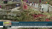 Tormenta Tembin provoca 200 muertos y miles de evacuados