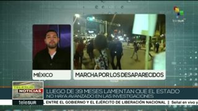 México: Padres de los 43 exigen a fin de año verdad y justicia