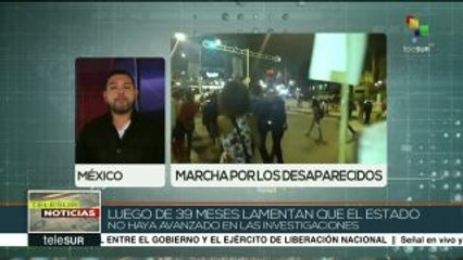 México: Padres de los 43 exigen a fin de año verdad y justicia