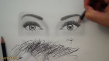 How to Draw Realistic Eyes for BEGINNERS - Super Detailed Instructions!