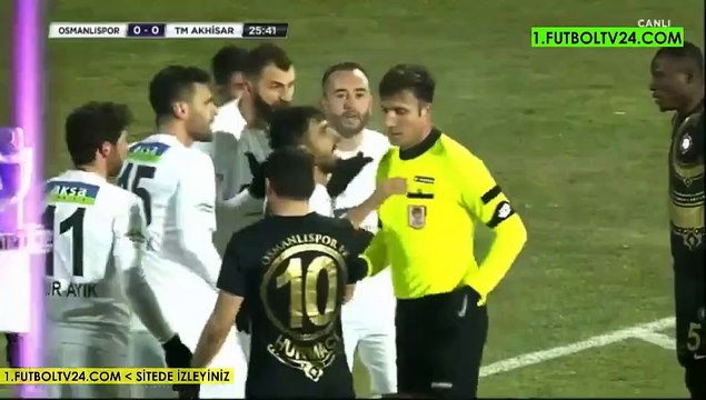 1-0 Musa Çağıran Penalty Goal Turkey Süper Lig - 25.12.2017 Osmanlispor FK 1-0 Akhisar Bld