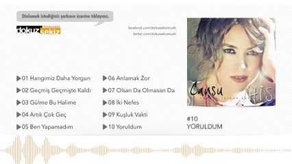 Cansu - Yoruldum  (Official Audio)