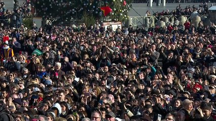 El Papa pide paz en Jerusalén en su mensaje de Navidad