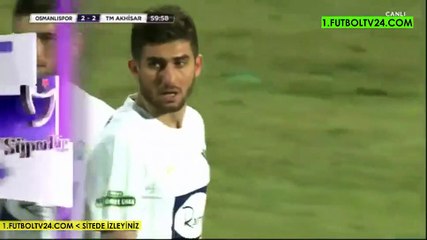 2-2 Soner Aydoğdu Penalty Goal Turkey  Süper Lig - 25.12.2017 Osmanlispor FK 2-2 Akhisar Bld