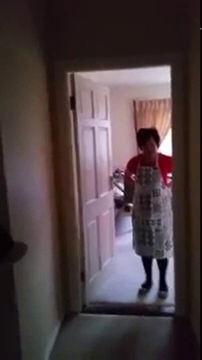 Quand maman pense que le chien a mangé le jambon de Noël