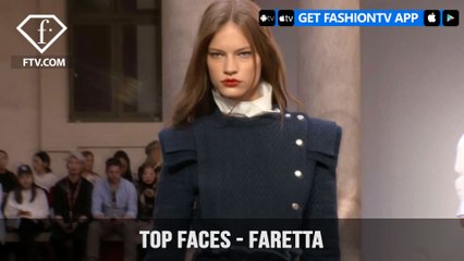 Faretta Radic Top Faces Croatian Fashion Model Spring 2018 | FashionTV | FTV