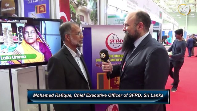 Mohamed Rafique, Chief Executive Officer of SFRD, Sri Lanka speaks for A9 TV