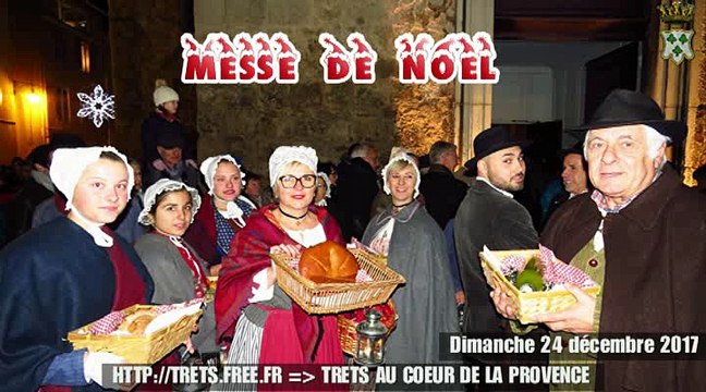 Défilé de la Messe de Noel à TRETS 14 Décembre 2017