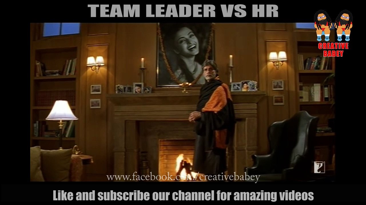 HR vs Team Leader | Mohabatein Movie spoof | Shahrukh Khan