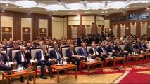 - Cumhurbaşkanı Erdoğan: 'Türkiye olarak kazan kazan ilkesiyle hareket ediyoruz'- '500 milyon dolar olan ekonomik işbirliğimiz yeterli değil. 10 milyar doları hedeflemeliyiz'