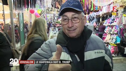 Jérusalem : le Guatemala suit Donald Trump