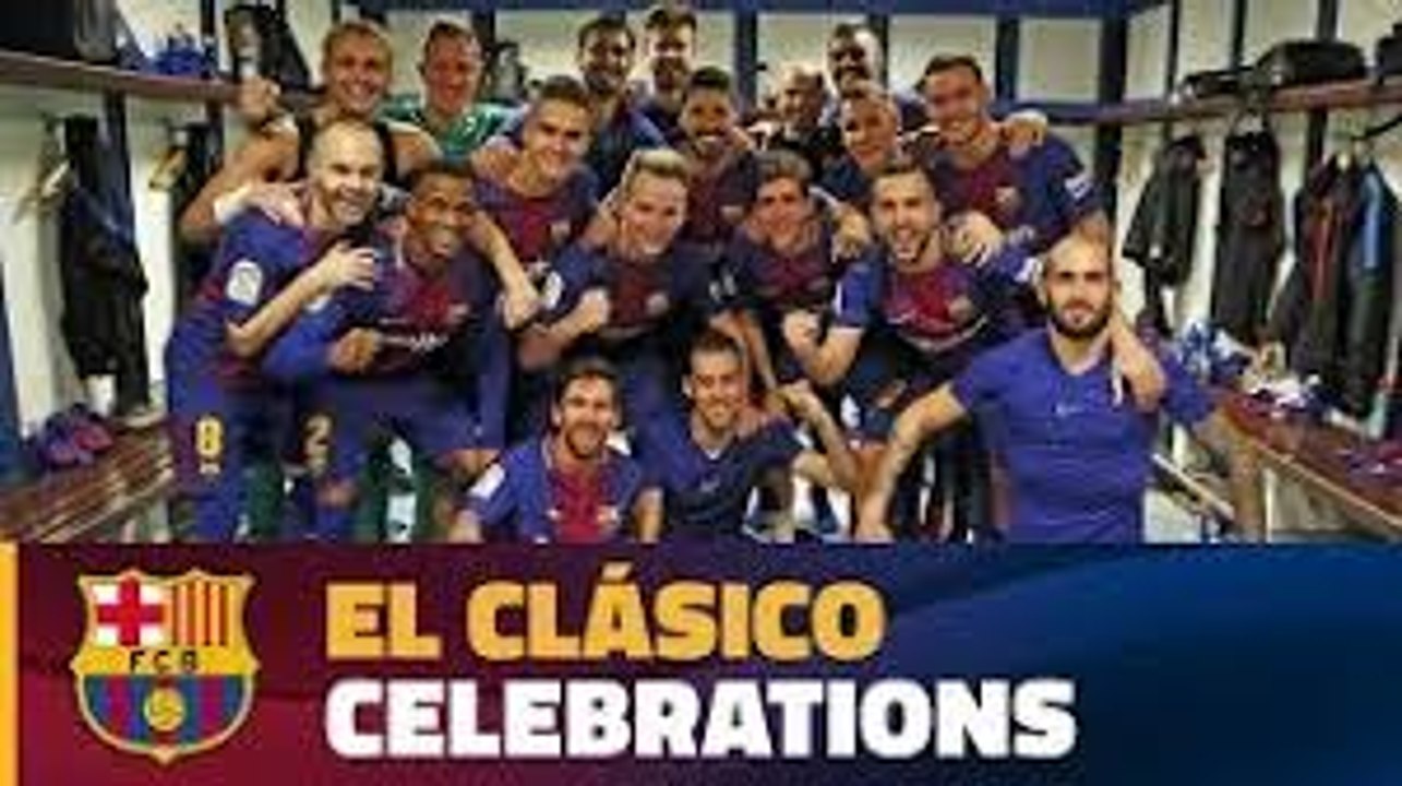 [BEHIND_THE_SCENES]_Barça_players_enjoy_their_success_in_the_Bernabéu