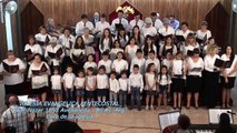 Iglesia Evangelica Pentecostal. Alabanza del Coro de la Iglesia, junto al coro de niños(1). 03-12-2017