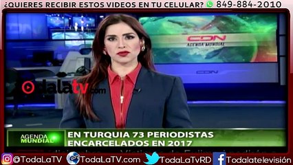 En Turquía 73 periodistas encarcelados en 2017-Agenda Noticiosa-Video