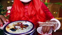 ASMR Cookies And Milk MIC Eating Sounds | 2017 SANTY