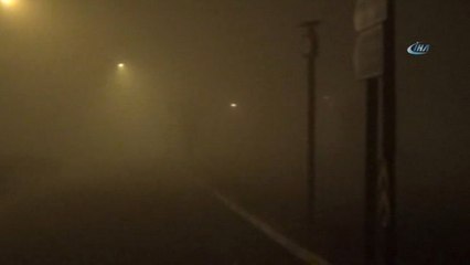 Çorlu'da Hava Ulaşımına Sis Engeli